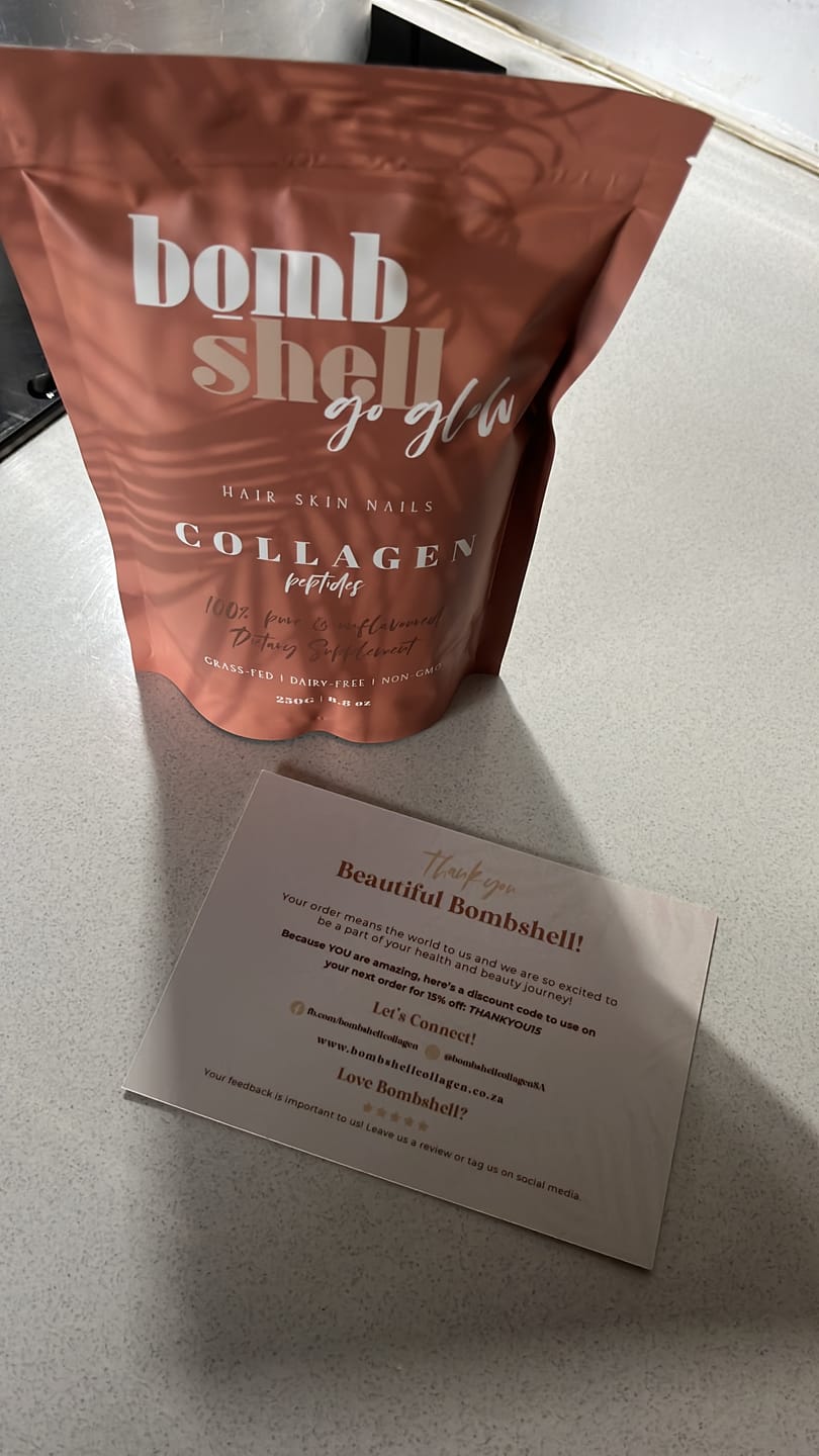 Customer photo review of Bovine Collagen: Unflavoured (250g)