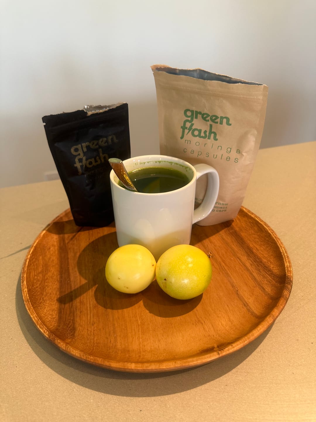 Customer photo review of "Green Flash" Moringa Capsules - 90