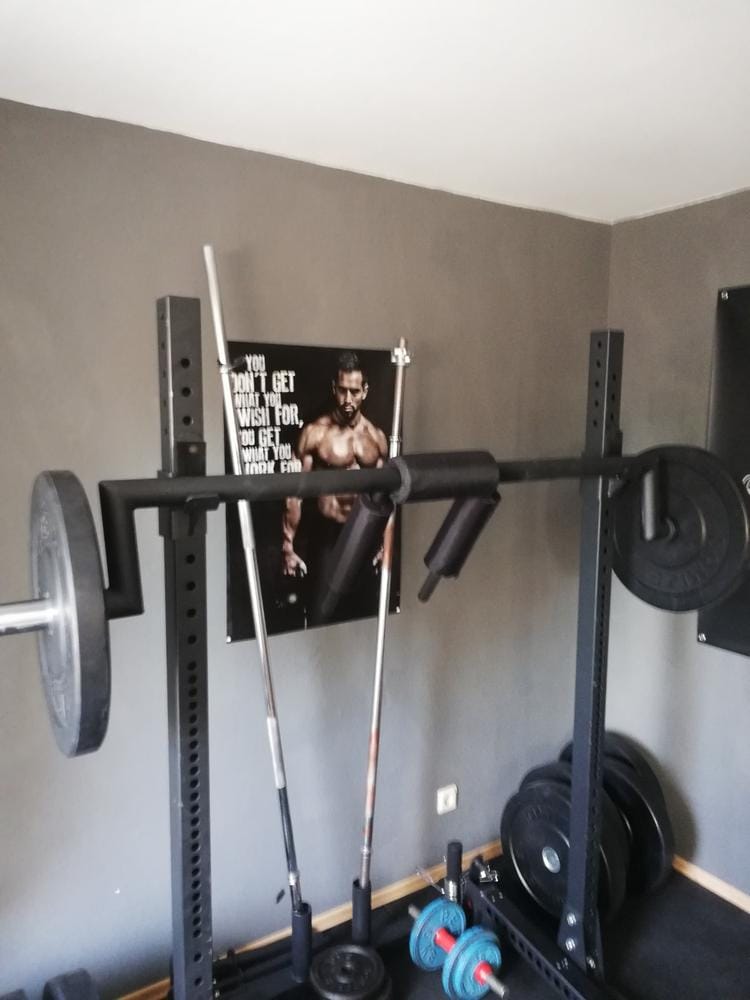 Customer photo review of Riot Olympic Safety Squat Bar