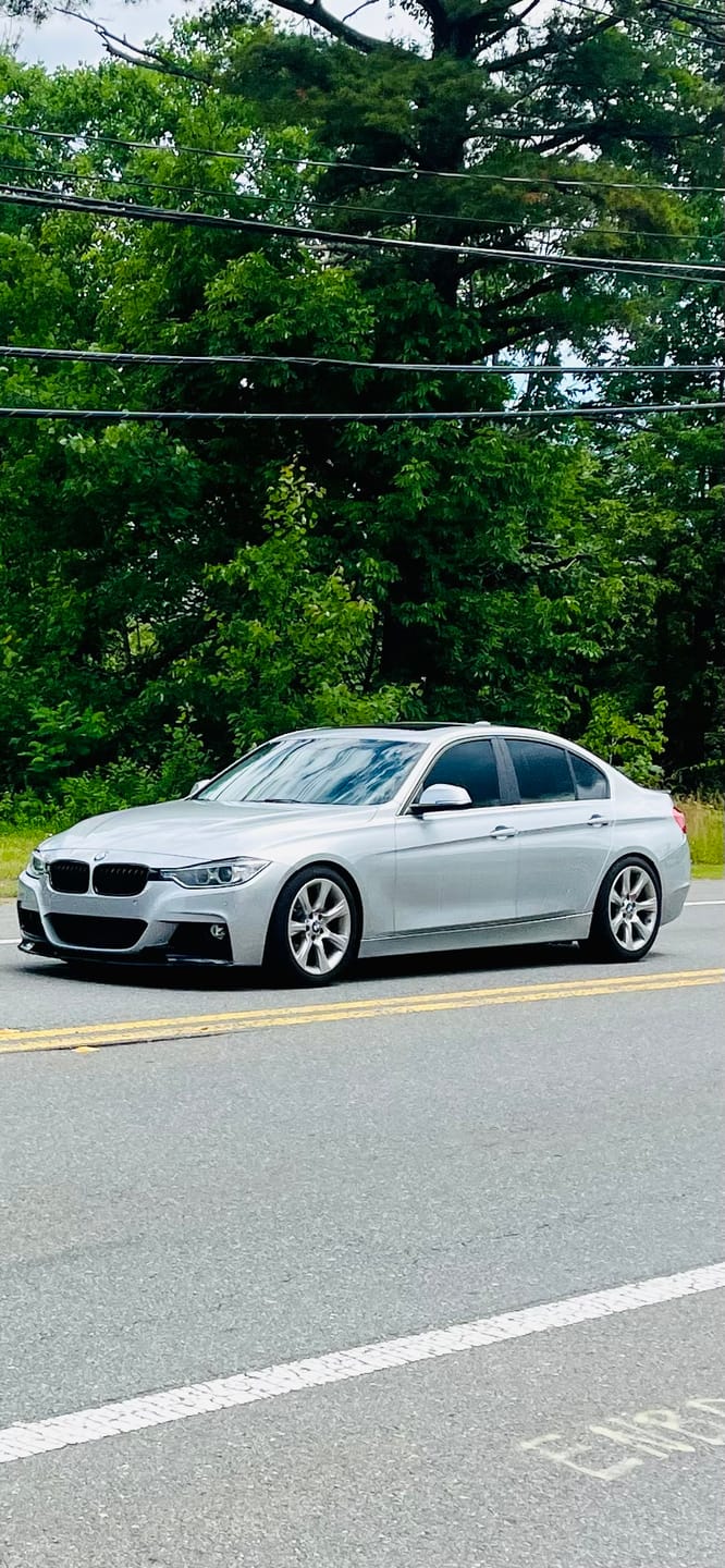 Customer photo review of Matte AMG Gray Vinyl Wrap