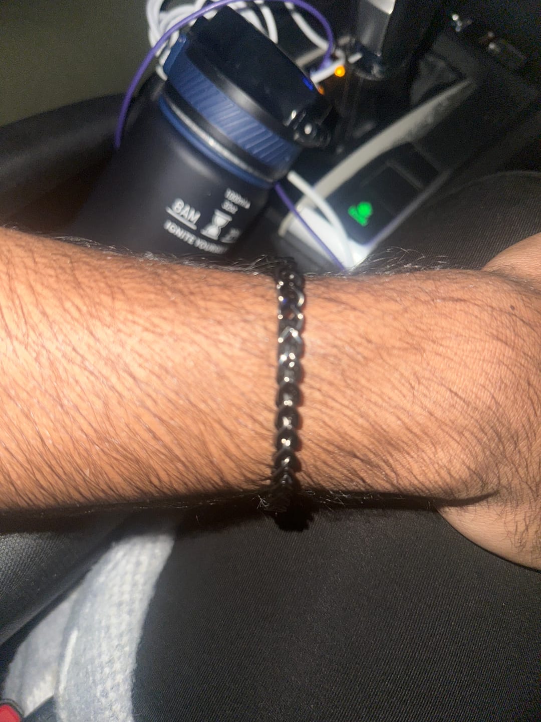 Customer photo review of Franco Link Bracelet | 6MM