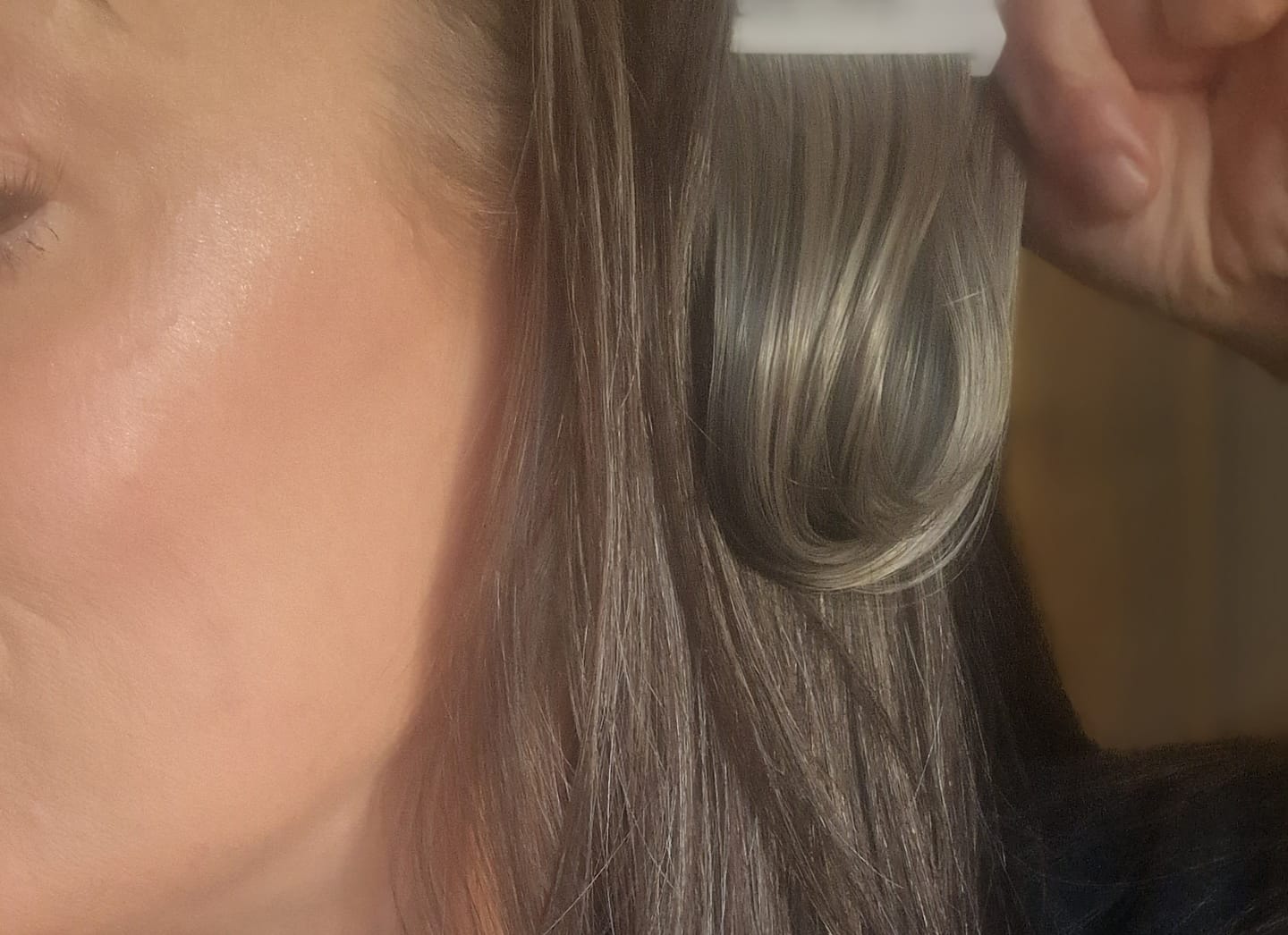 Customer photo review of Stranded Fibre Colour Sample #53 Dark Grey