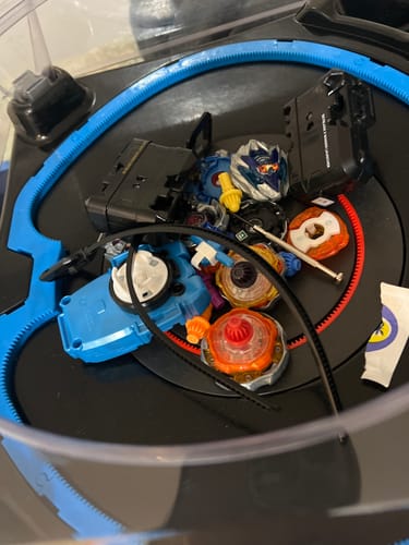 Customer photo review of [Back Order 5th Jan] Takara Tomy Beyblade X BX-37 Double Xtreme Stadium Set