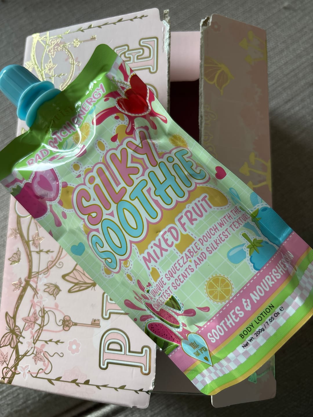 Revue photo client de la lotion pour le corps Silky Soothie de P.Louise