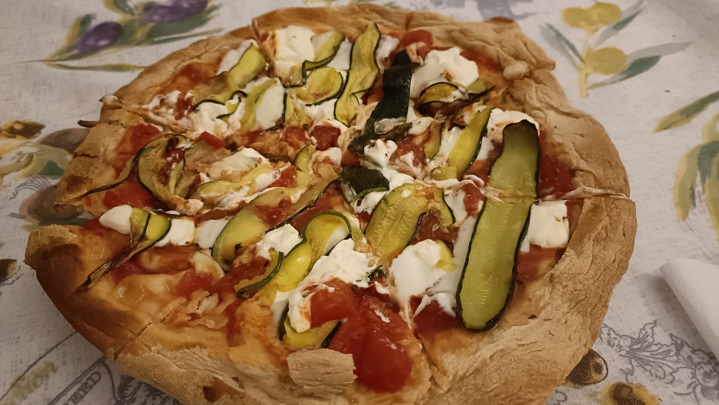 Customer photo review of Base pizza low-carb 200g