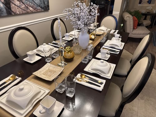 Customer photo review of Faux Berry Spray - Winter White (3 Stems)