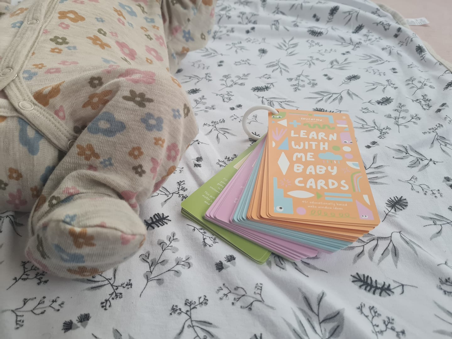 Customer photo review of Learn with Me - Baby Cards