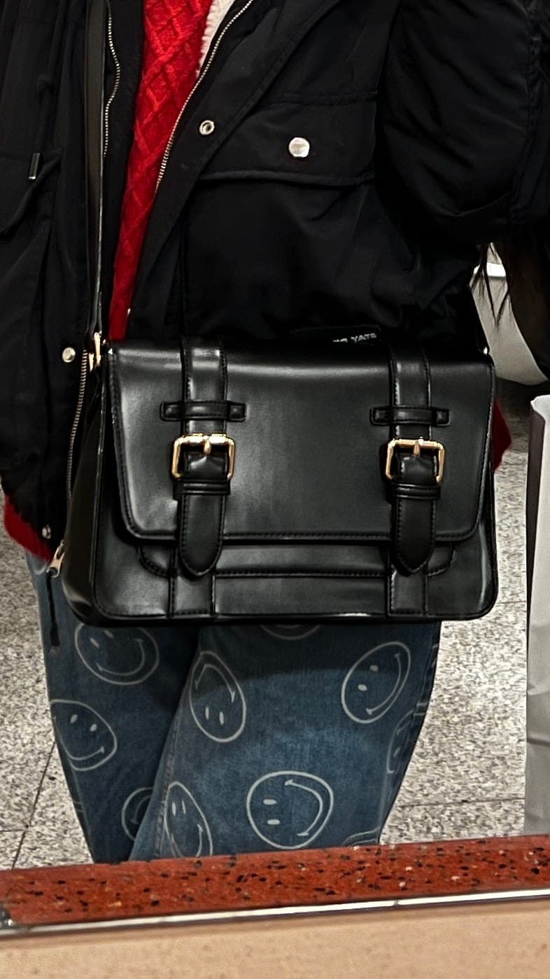 Customer photo review of Jane Messenger Bag