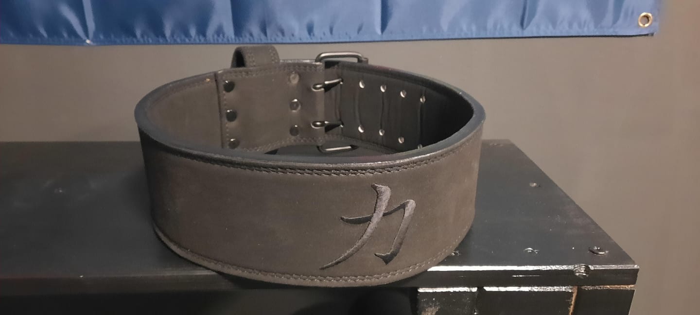 Customer photo review of Double Prong Belt, All Black, 10MM - IPF Approved