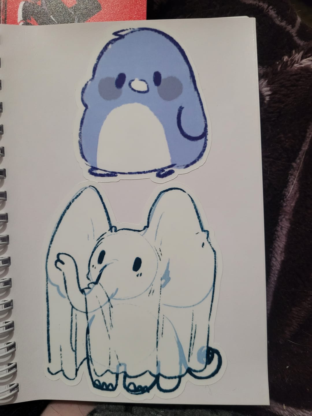 Customer photo review of Live Stream Doodles Stickers #1