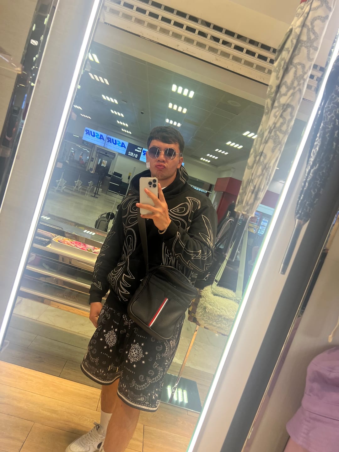 Customer photo review of 132 Infamous Bandana Shorts
