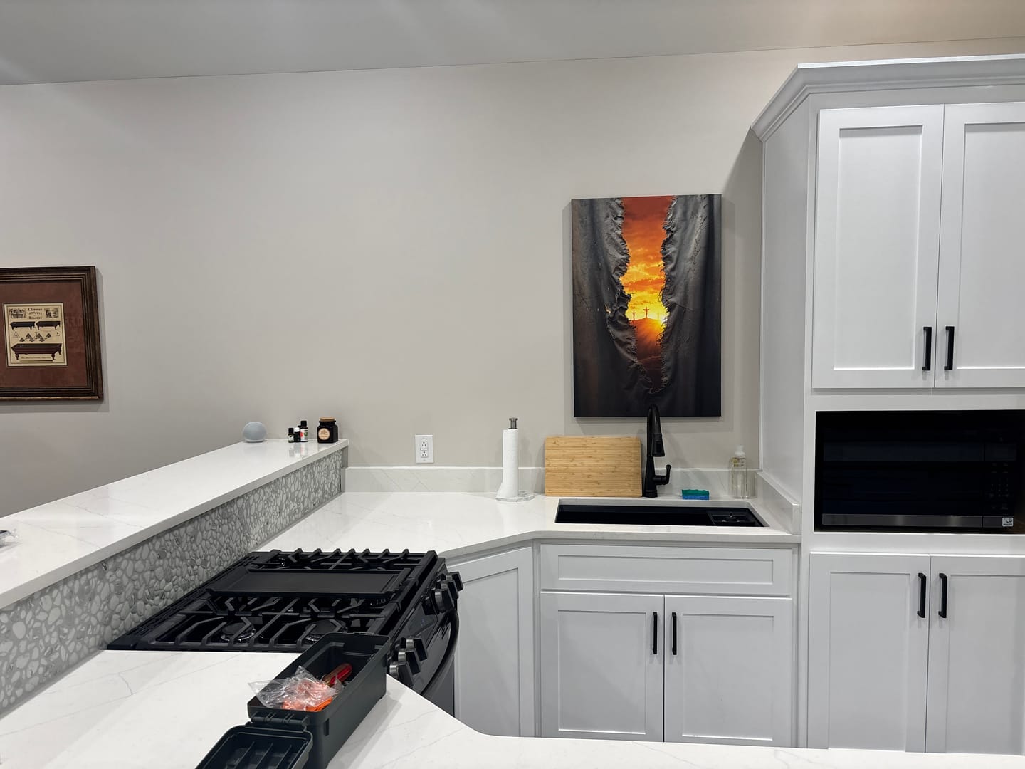 Customer photo review of Isaiah 41:10 Wall Art, Fear Not For I Am With You Wall Art Canvas Print