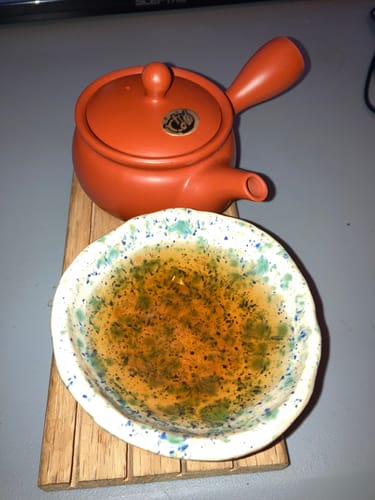 Customer photo review of Roasted Hojicha Green Tea Noike