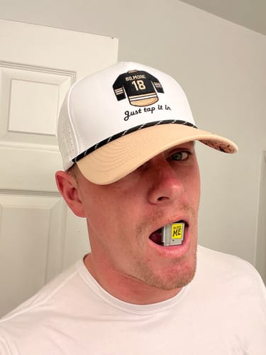 Customer photo review of Gilmore 18 Hat White