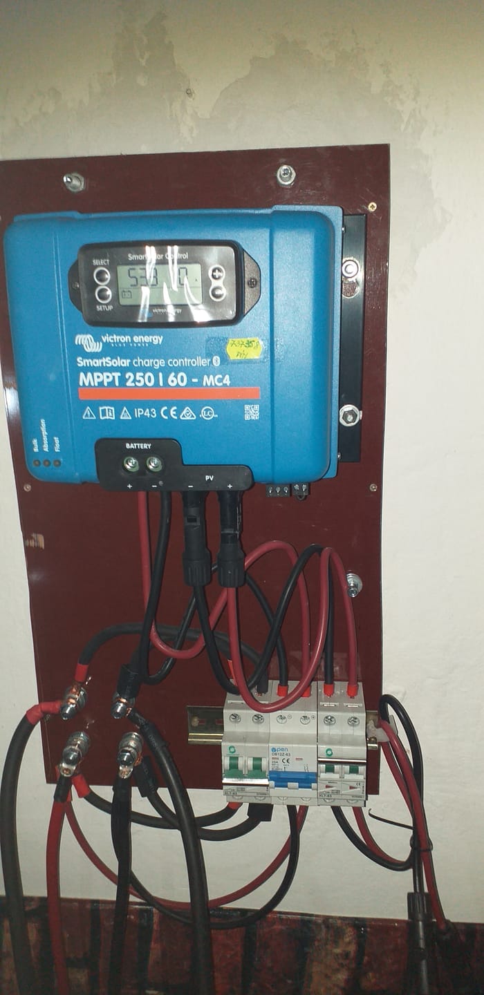 Customer photo review of Siguranta declansatoare pentru panouri solare 25A DC MCB
