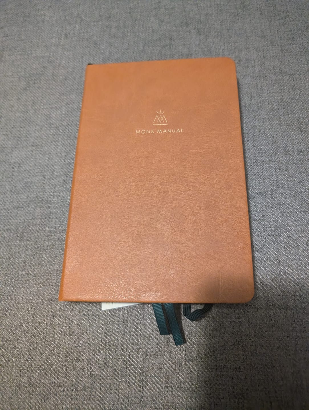 Customer photo review of Monk Manual™ 90-Day Planner