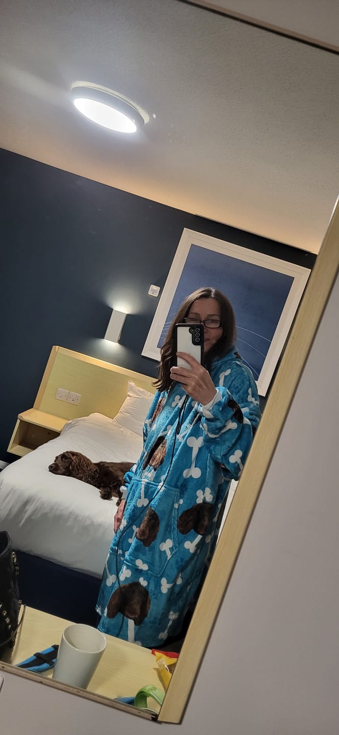 Customer photo review of Custom Dog Hoodie