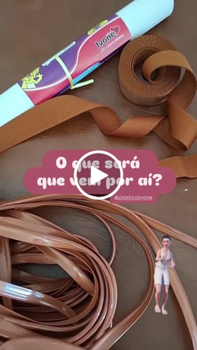Customer video review of DOLLARO 0.8MM COM FUNDO DE MALHA COR CARAMELO RUSSET