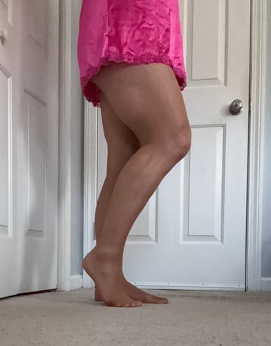 Customer photo review of PLAY - FREE HUGGING SEAMLESS TIGHTS  - GLOSS