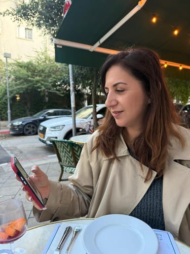 Customer photo review of מעיל מרים