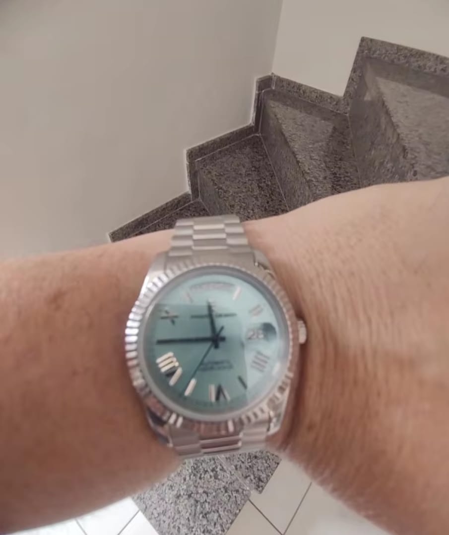 Customer photo review of Automatische Luxus-Herrenuhr – Dominus