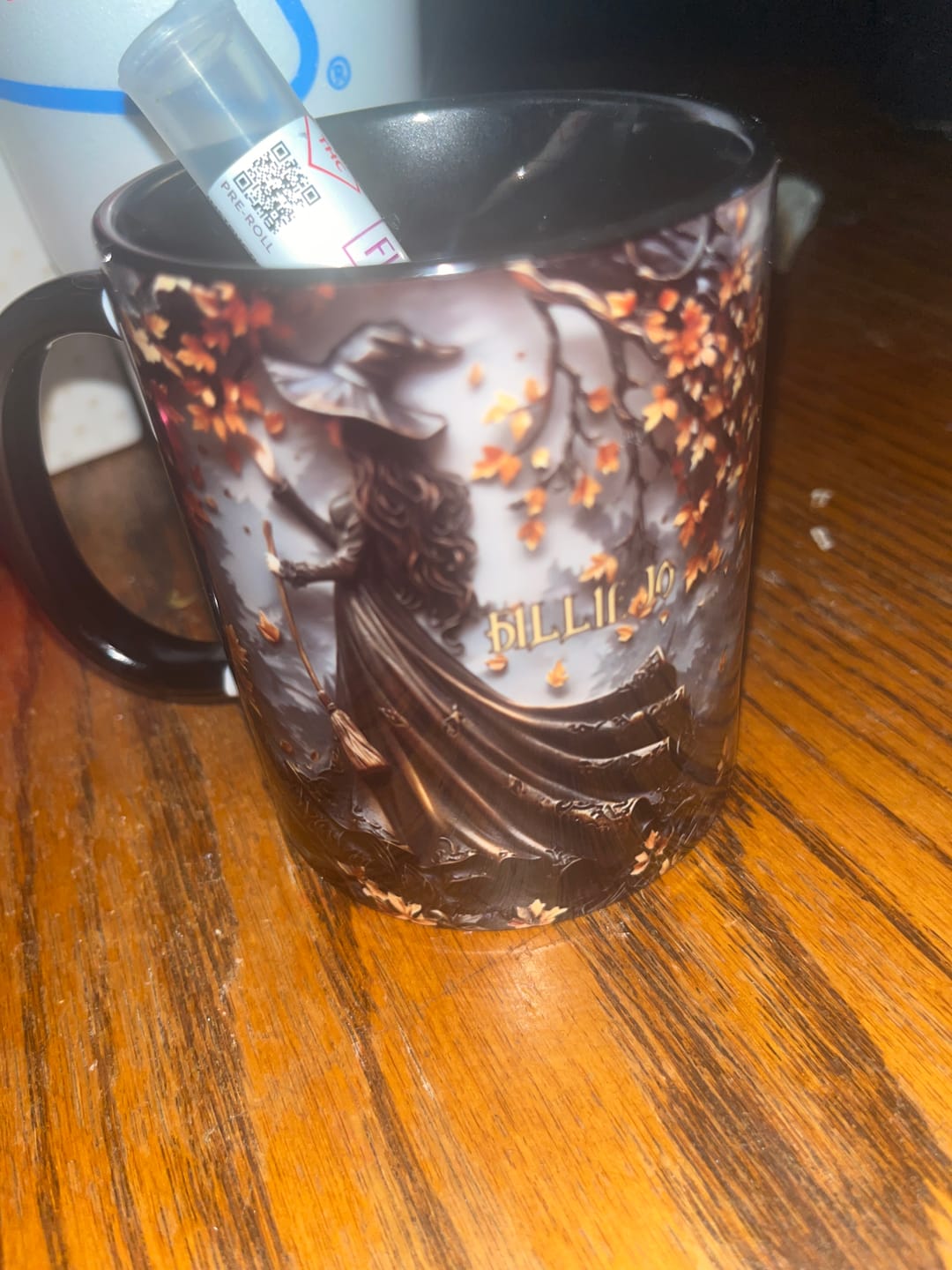 Customer photo review of Beautiful Witch - Personalized Witch Accent Mug