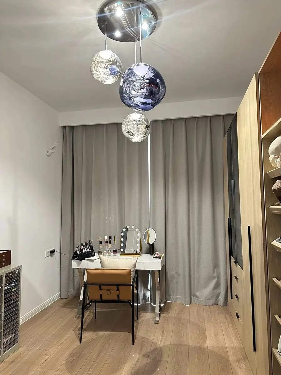 Customer photo review of Lava Pendant Light