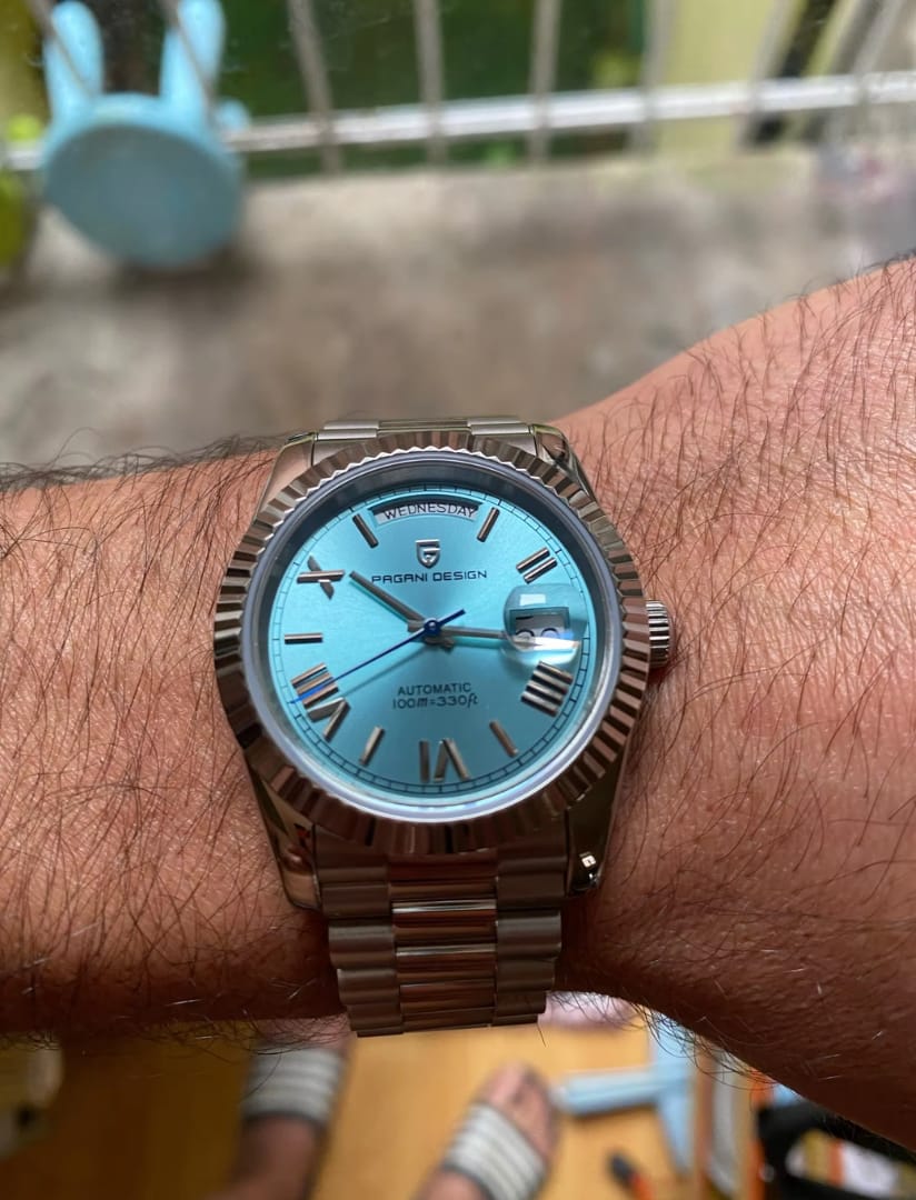 Customer photo review of Automatische Luxus-Herrenuhr – Dominus