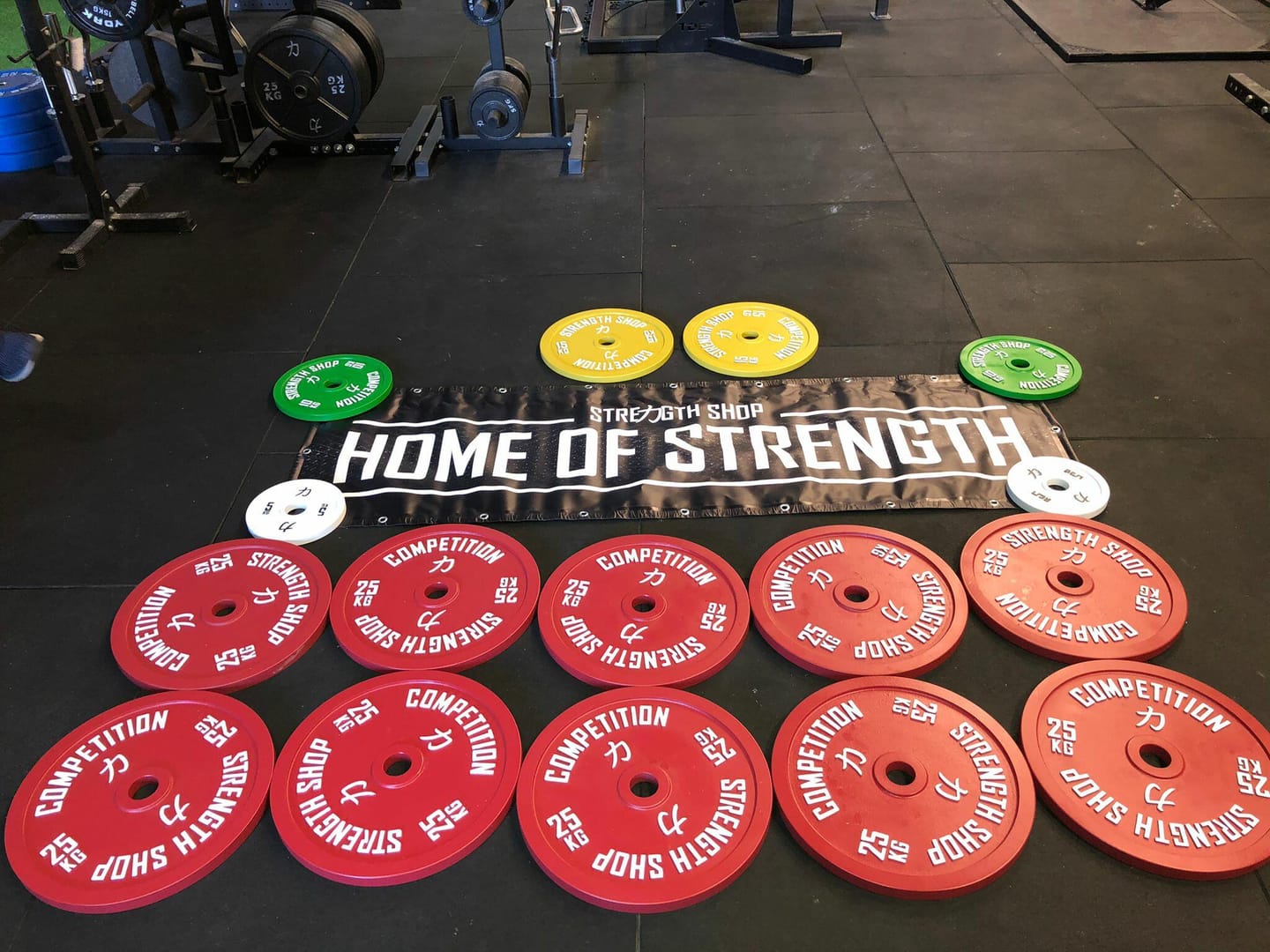 Customer photo review of Strength Shop Calibrated Plates - IPF Approved