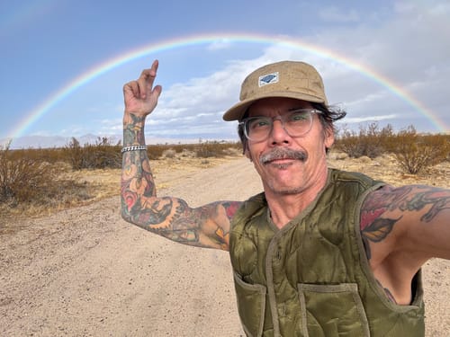 Customer photo review of Military Style Quilted Padded Ripstop Nylon Vest - Olive