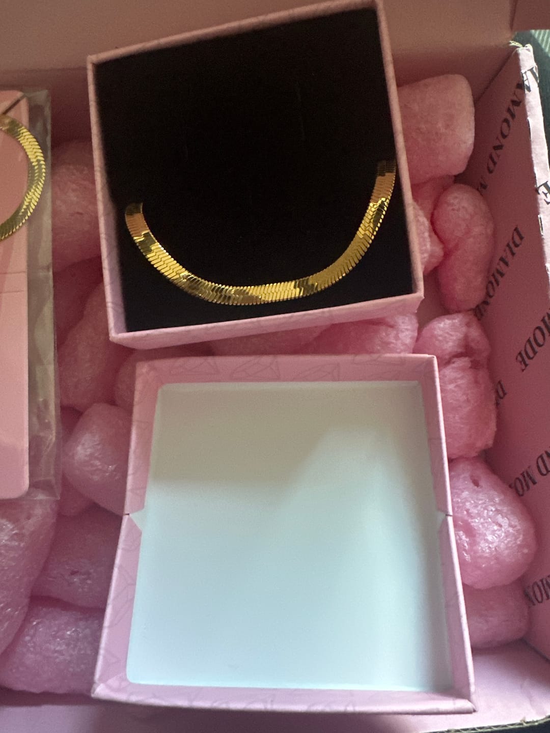 Customer photo review of Snake Skin Armband | 18K vergoldet