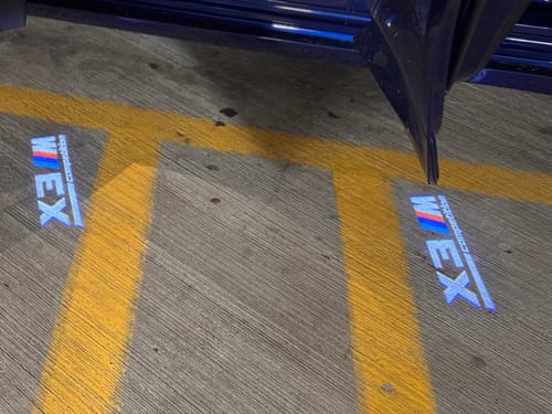Customer photo review of BMW X SERIES DOOR LIGHTS