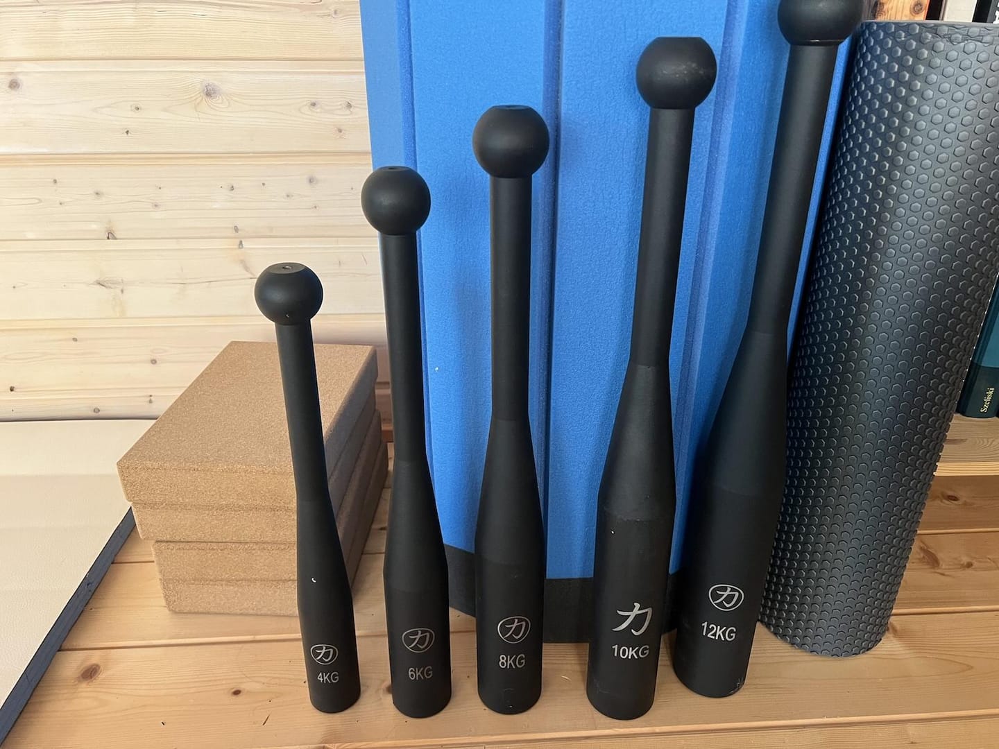 Customer photo review of Steel Clubbells - 2-15KG