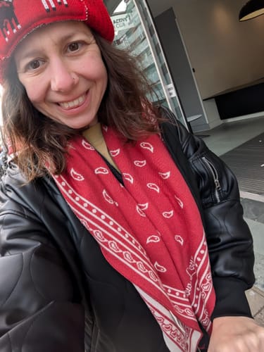 Customer photo review of Bandana Scarf