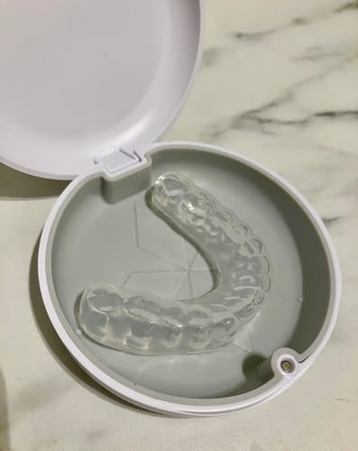 Customer photo review of Lower 3.0mm Professional Night Guard for Teeth Grinding