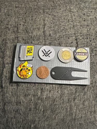 Customer photo review of This is Fine - Ball Marker
