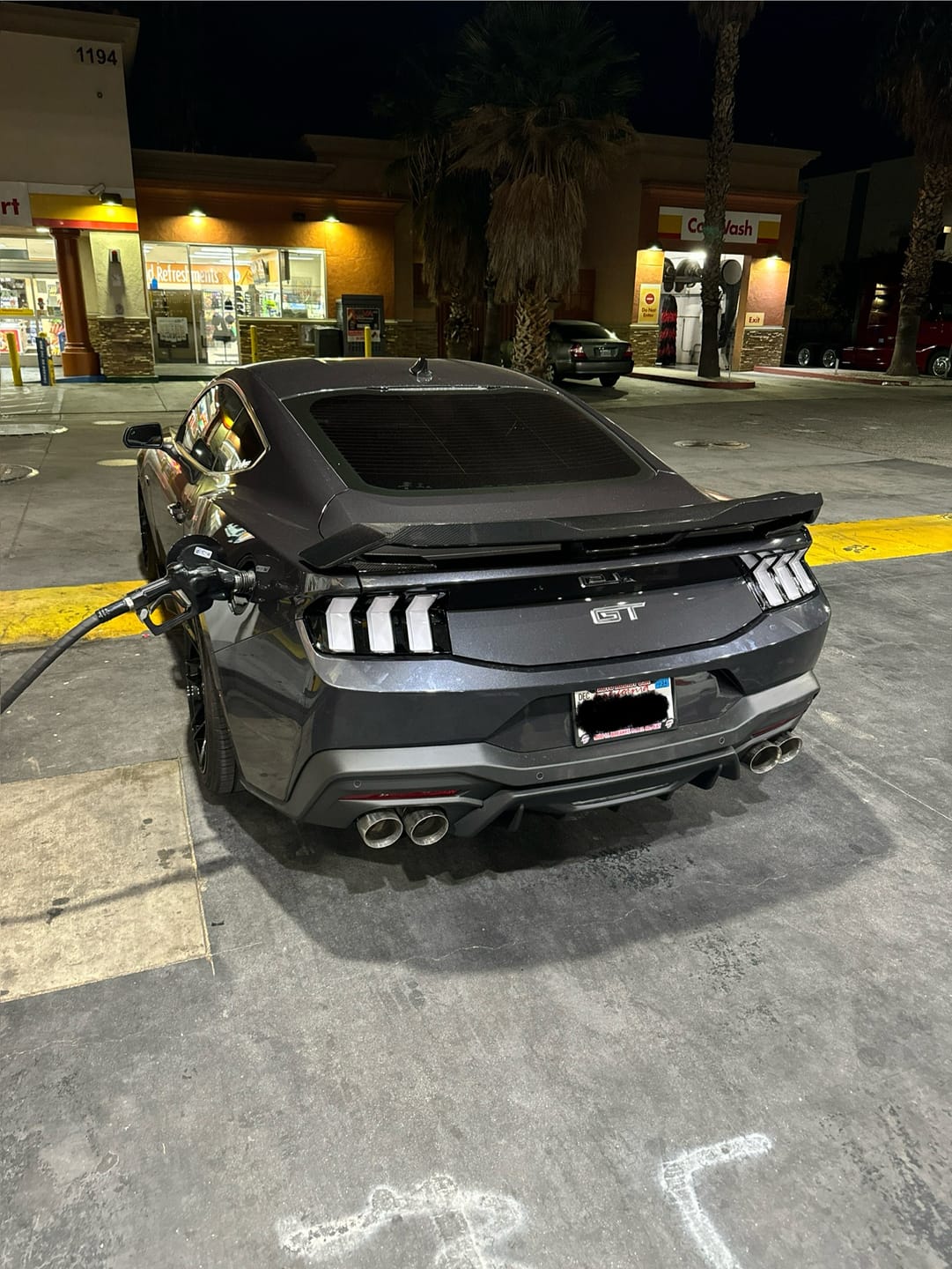 Customer photo review of 2024 + Ford Mustang S650 Euro Style Taillights Amber Turn Signal Sequential