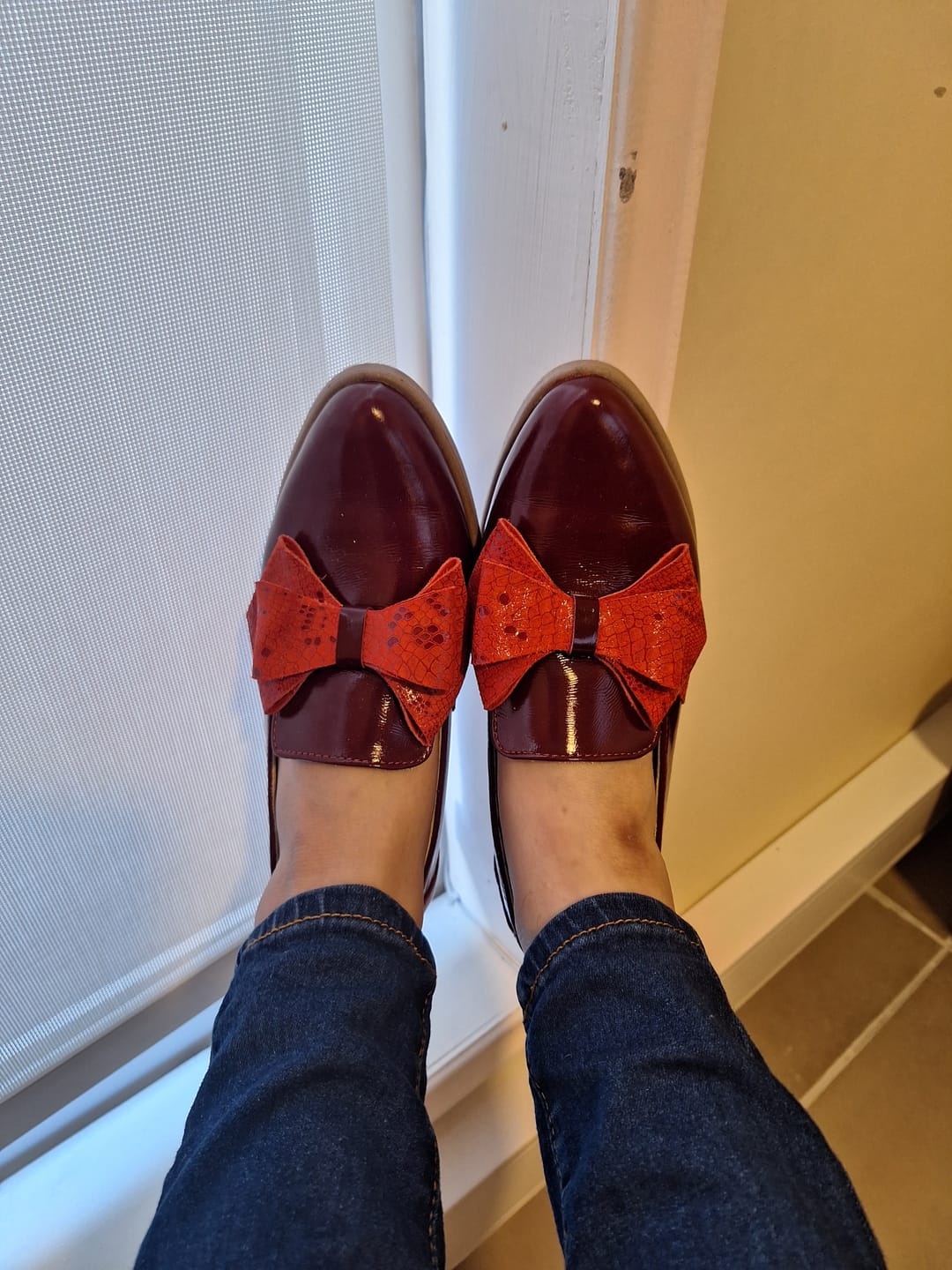 Customer photo review of Mocasín Rosita Amatista