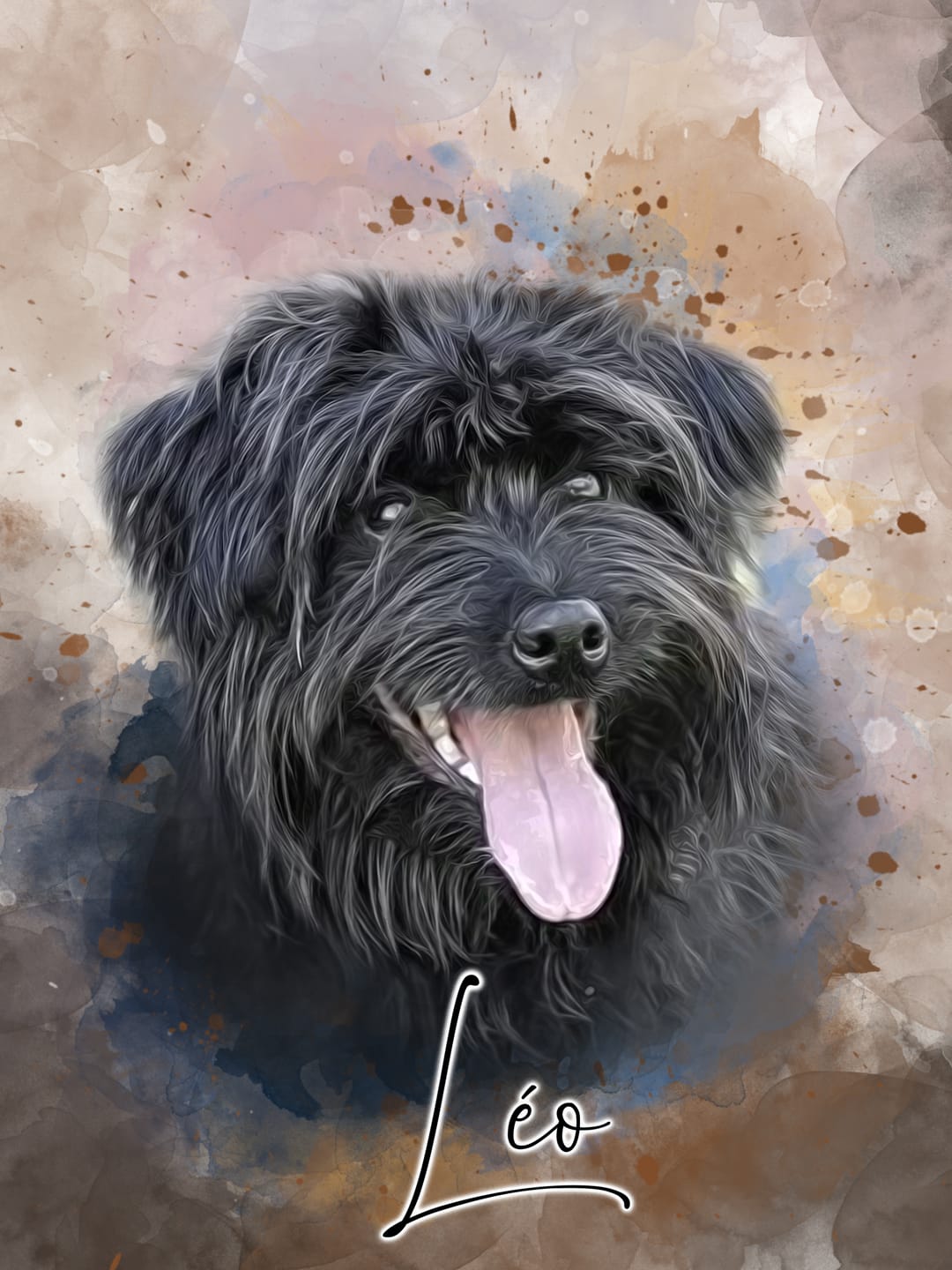 Customer photo review of Portrait Aqua Art