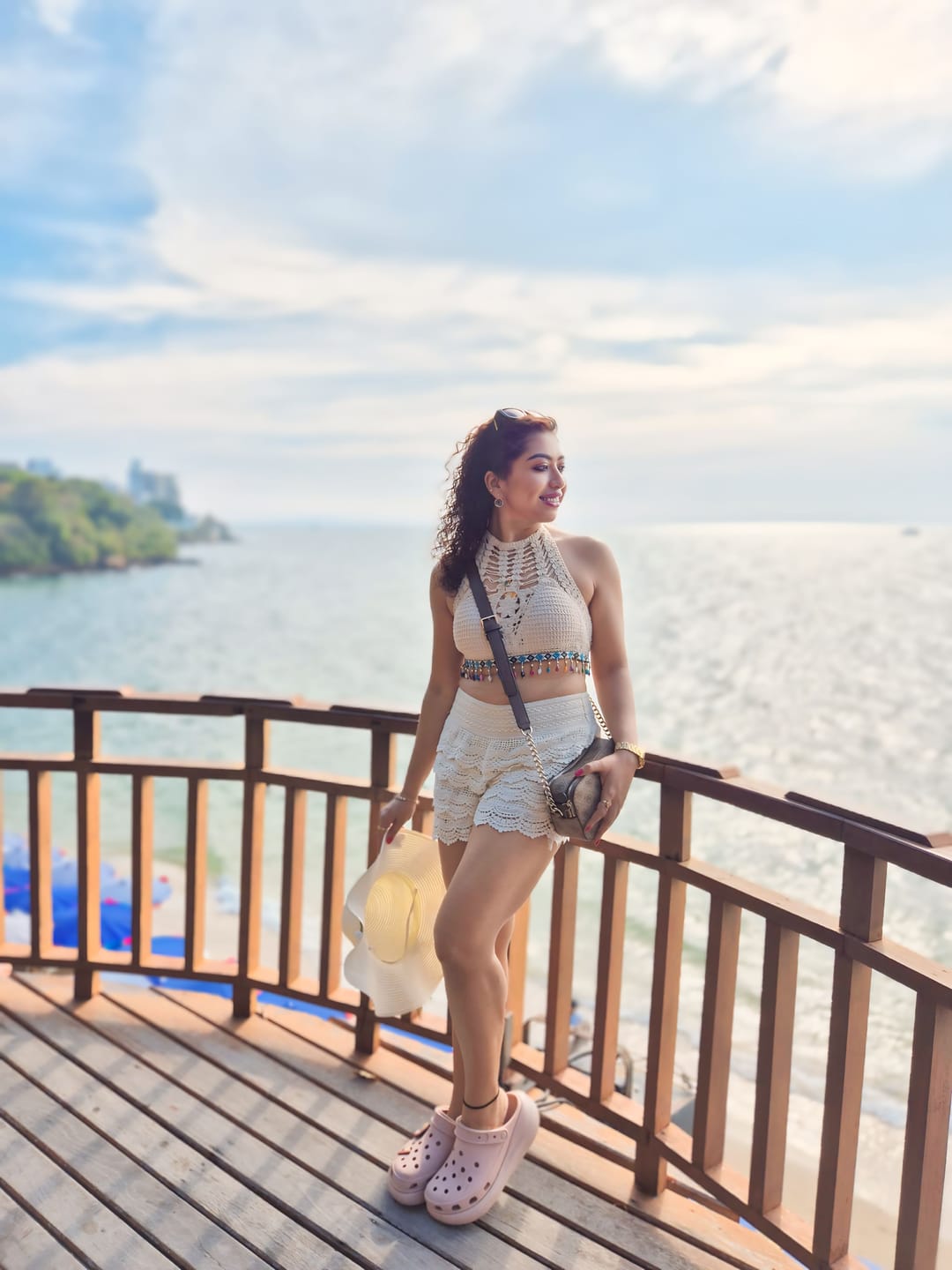 Customer photo review of Maya 3 Piece Coord Set - Resortwear Set