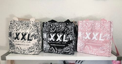 Customer photo review of The "XXS" Tote Bag