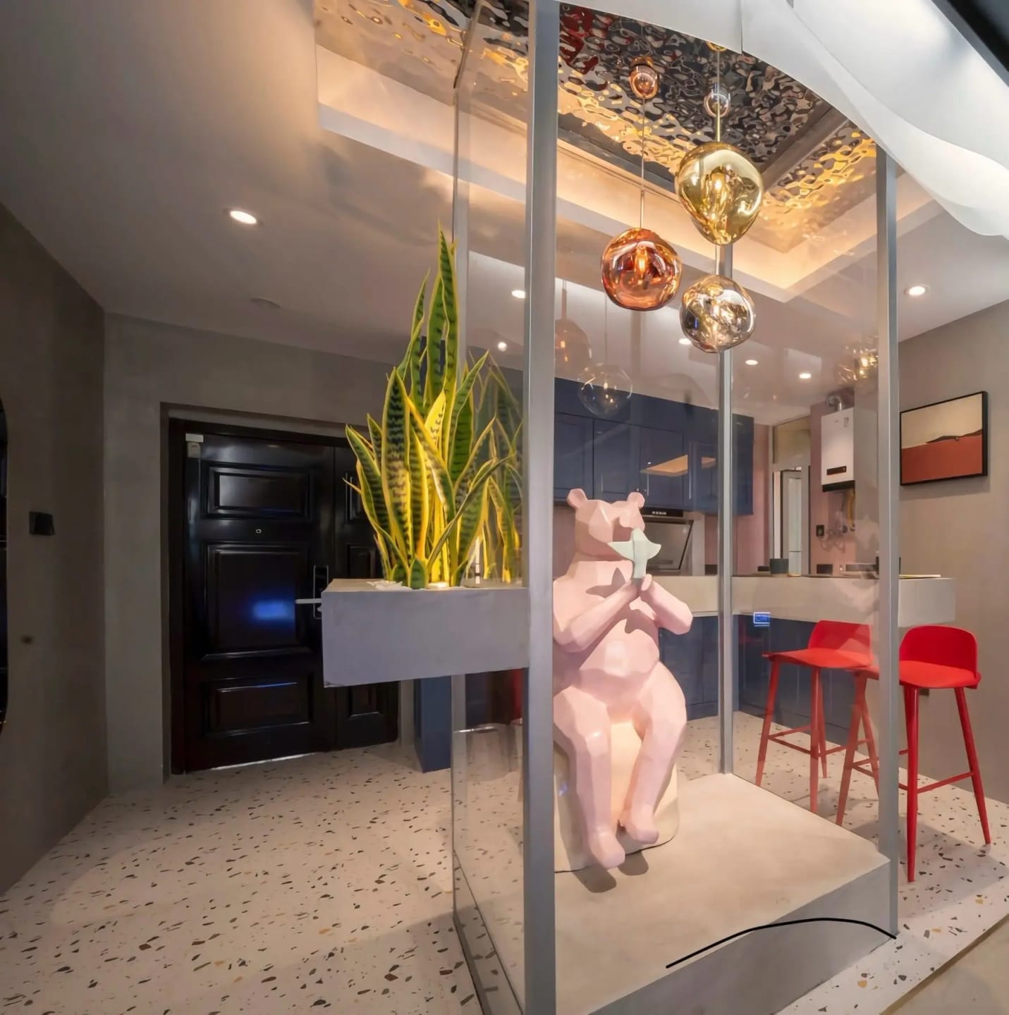 Customer photo review of Lava Pendant Light