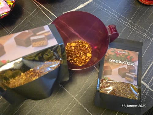 Customer photo review of Dominosteine - Winter Teemischung | 90g
