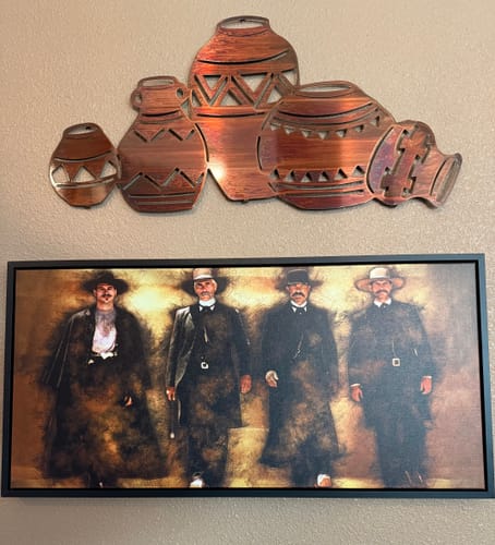 Customer photo review of Tombstone Canvas Set