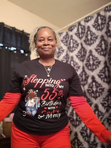 Customer photo review of 55th Birthday With God's Grace & Mercy