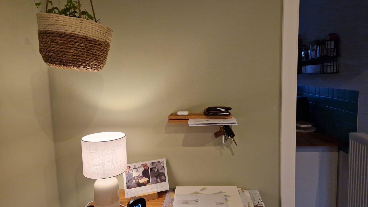 Customer photo review of Schlüsselbrett TALEA aus Holz