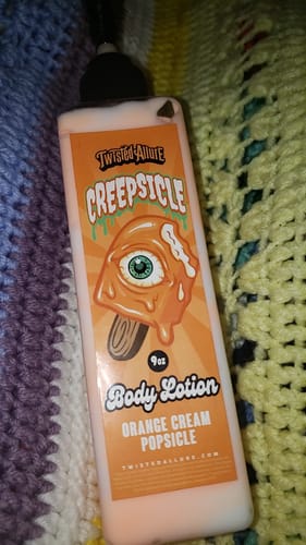 Customer photo review of Creepsicle Body lotion