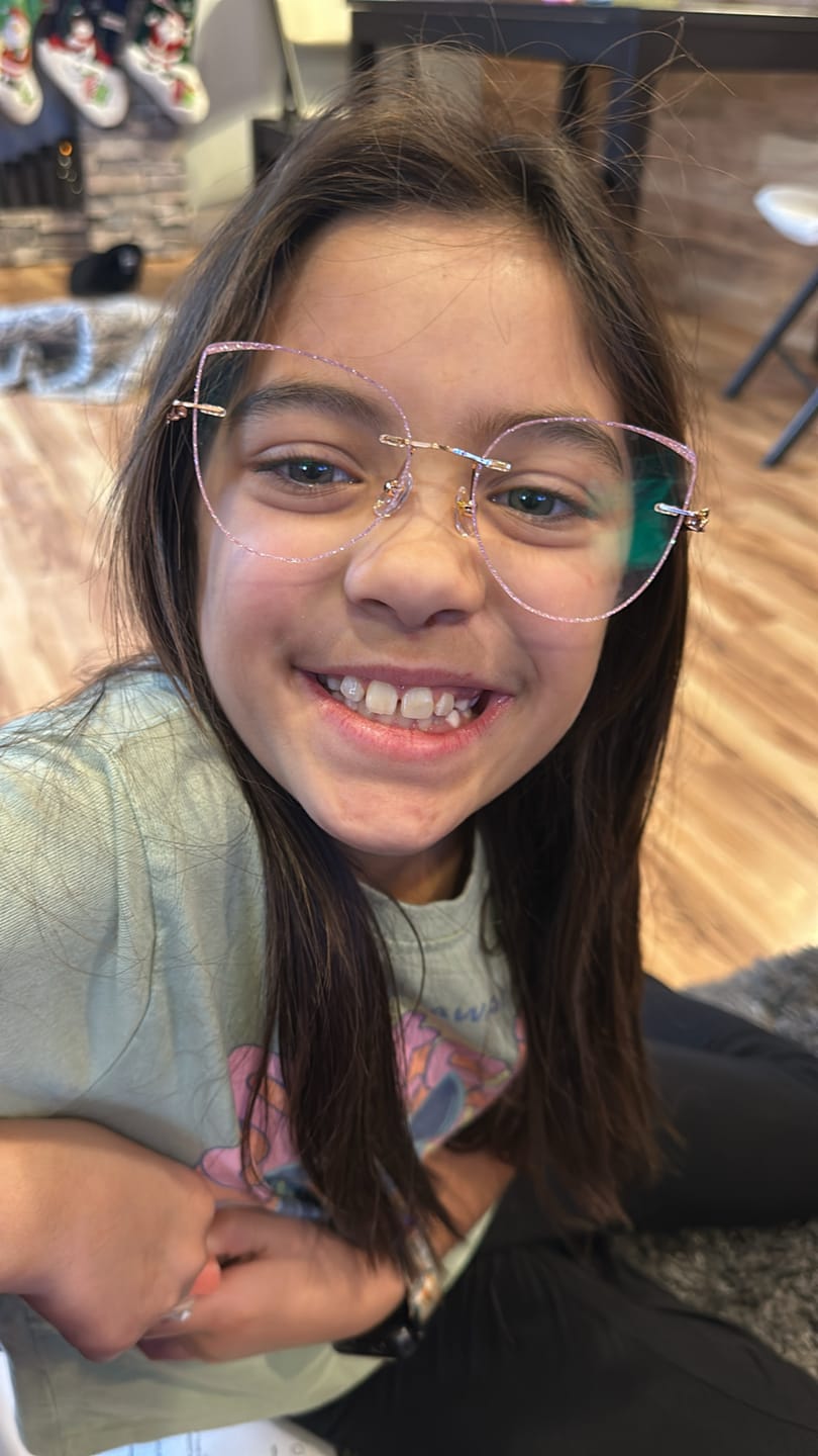 Customer photo review of Nina Eyeglasses