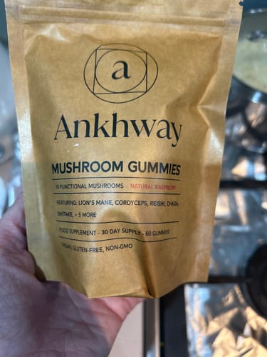 Customer photo review of Mushroom Gummies