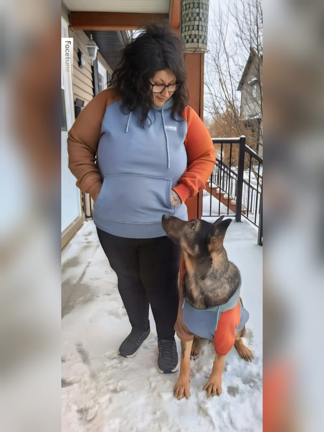 Customer photo review of Alpine Human Hoodie